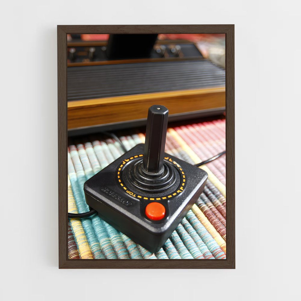 Poster Joystick Nostalgique – affiche Consoles (vue 5)